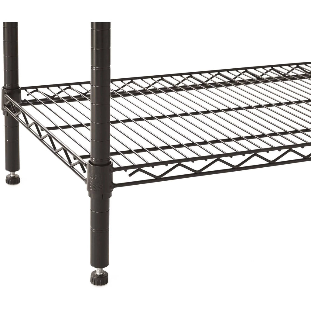 Black 5-Tier Wire Shelf J667