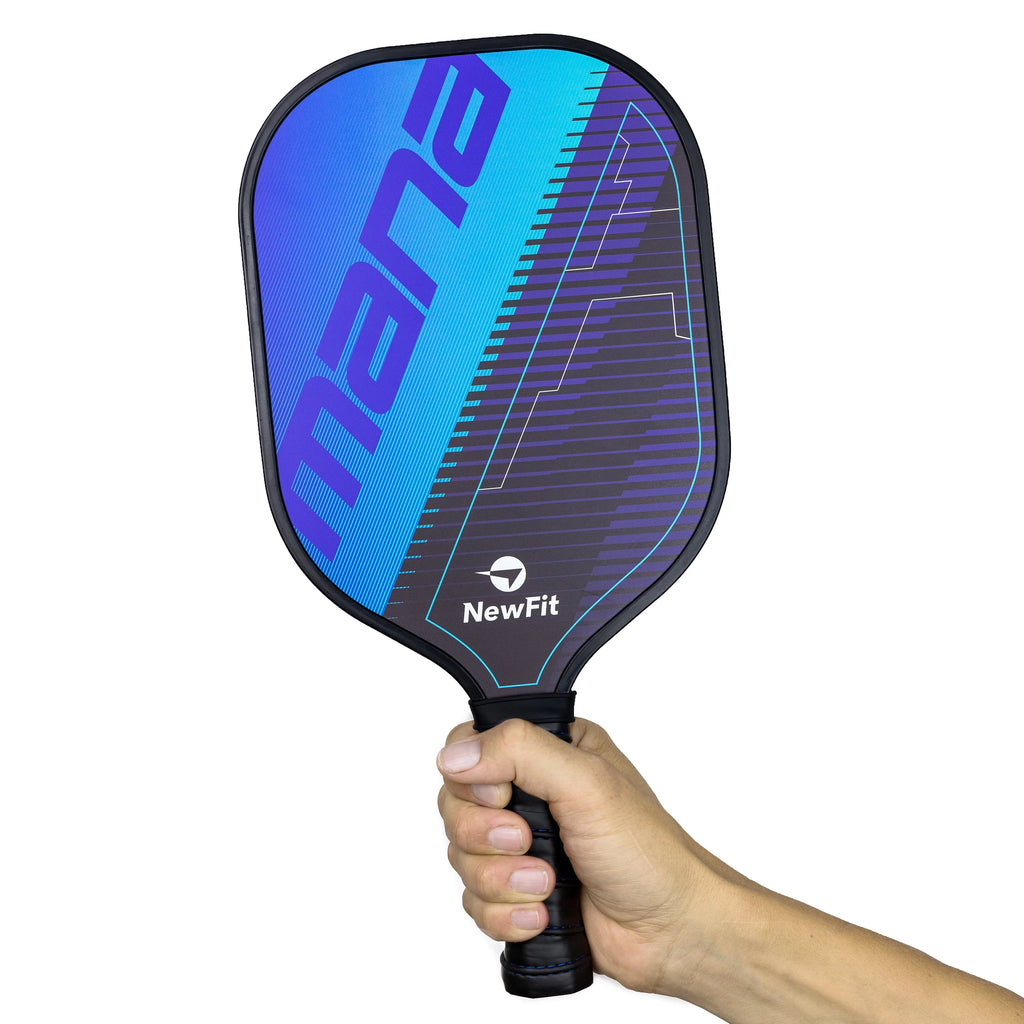 Pickleball Paddle Set of 2 with Carry Bag and Four Pickleballs G990