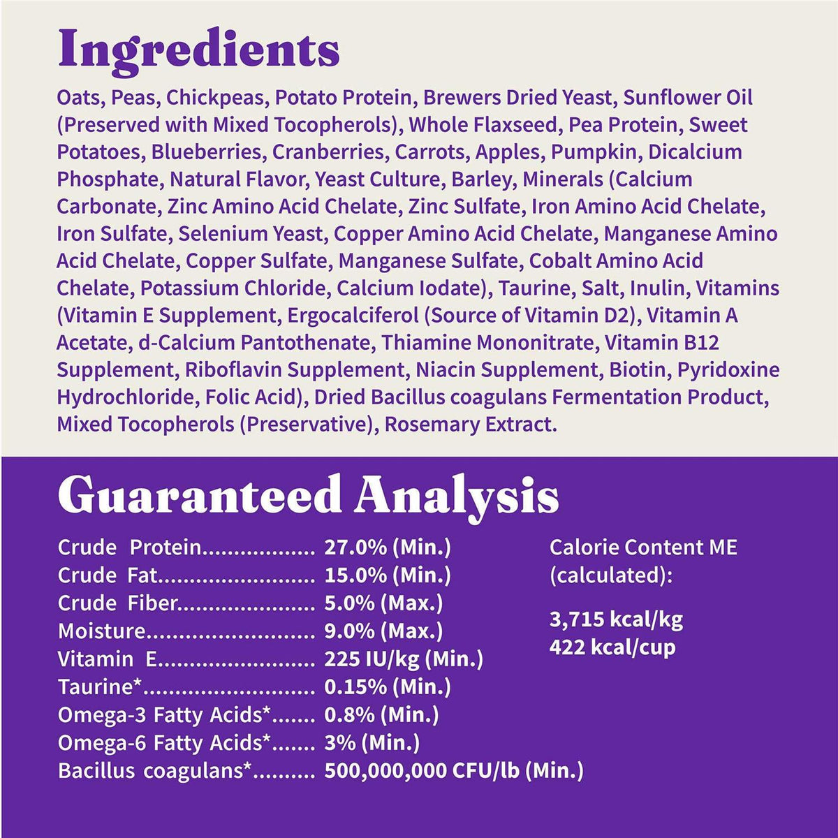 Adult Dry Dog Food D4817