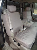 Gray Twill Seat Covers M4201
