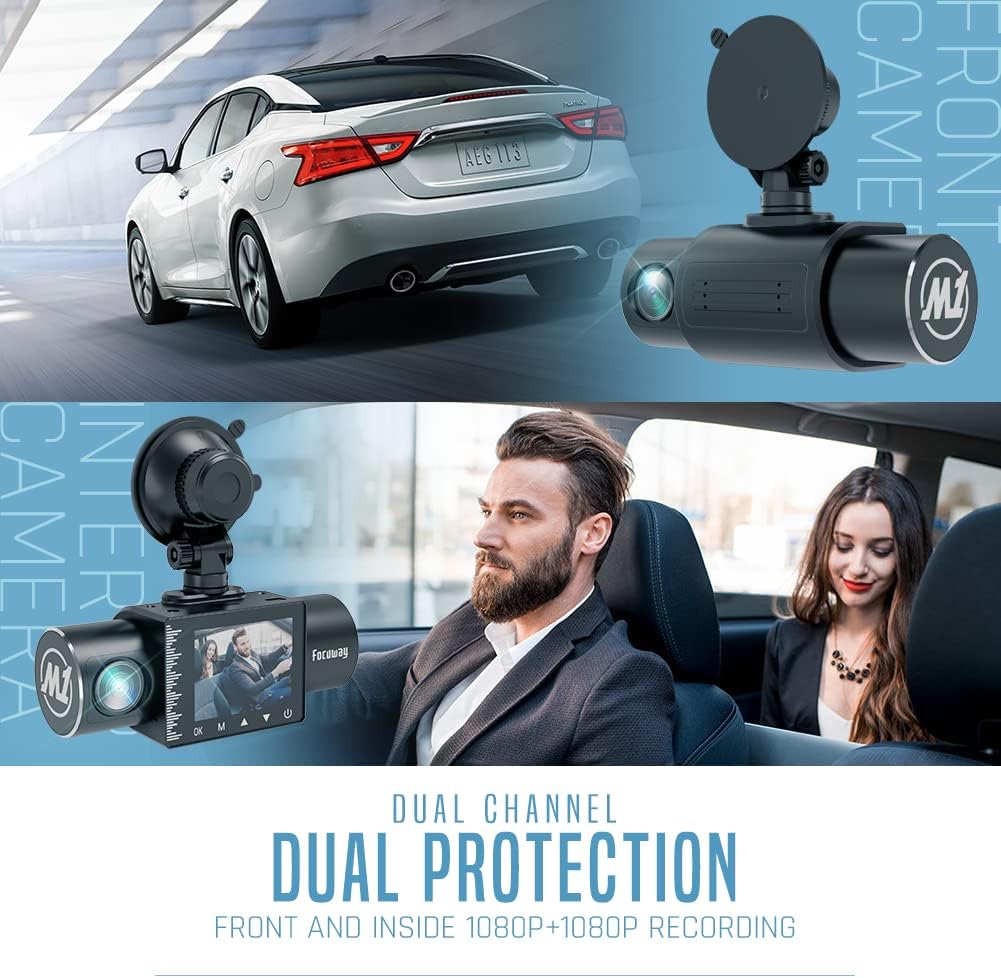 1080P Dual Dash Cam with IR Night Vision O450987