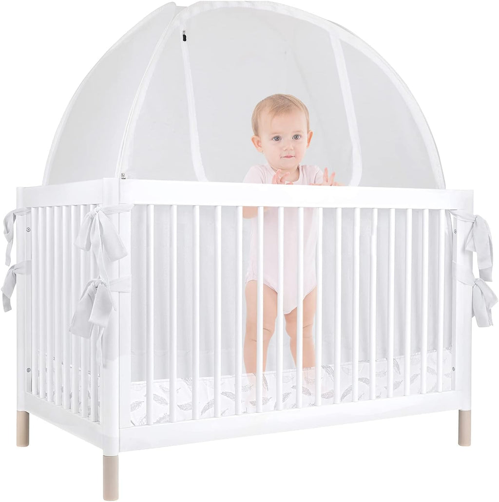 Baby Crib Tent Mosquito Net See Through Mesh Pop-up Canopy A81251