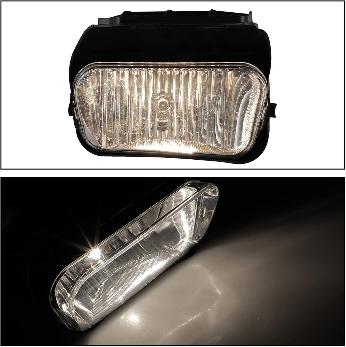 Fog Lights with H10 12V42W Halogen Bulb Clear Lens O932