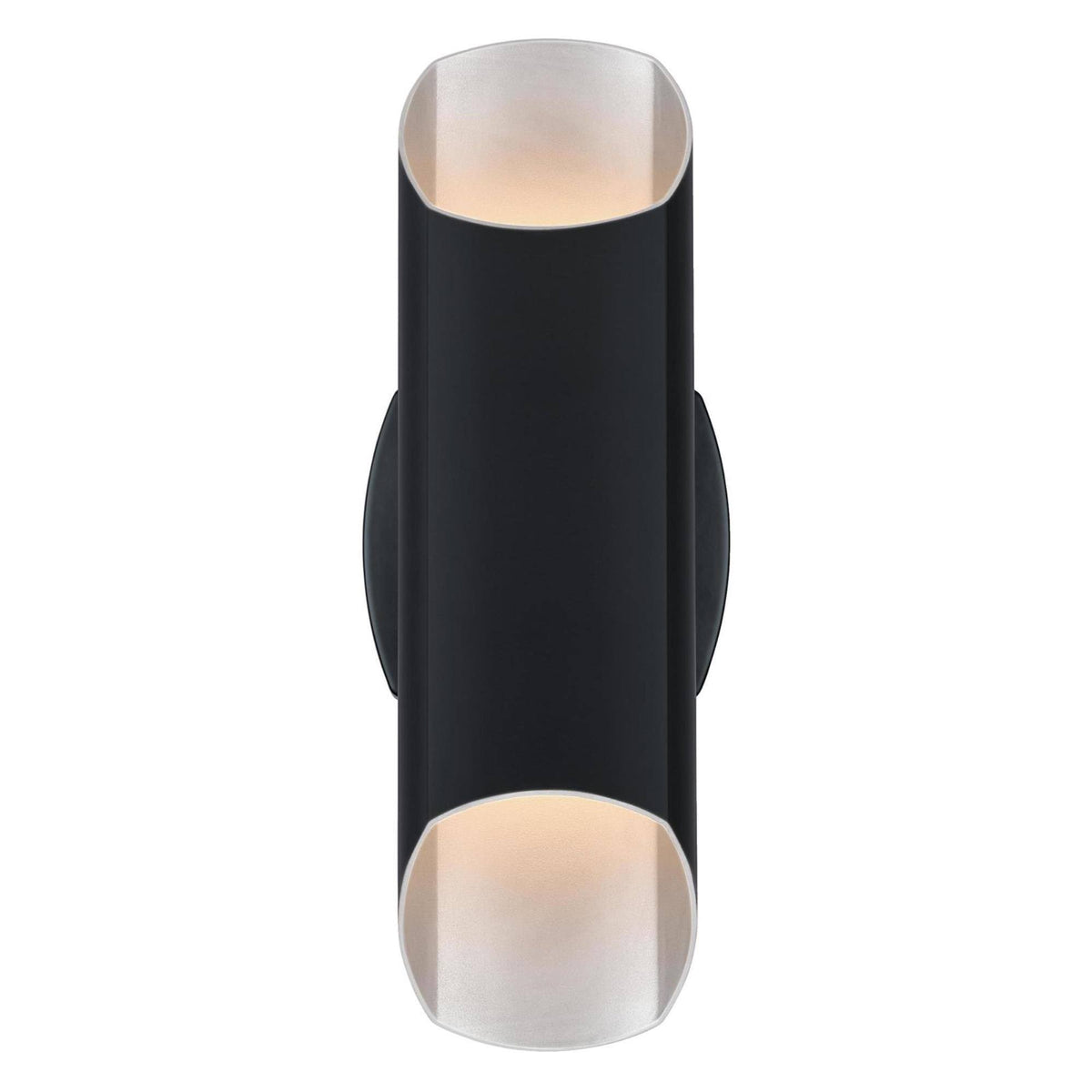 14 inch 2 LED Outdoor Wall Mount Matte Black Q9818