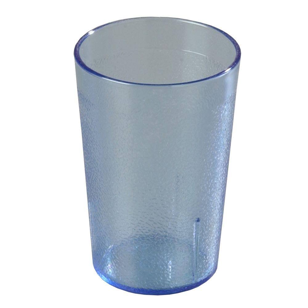 Blue 8 oz Plastic Textured Tumbler X998