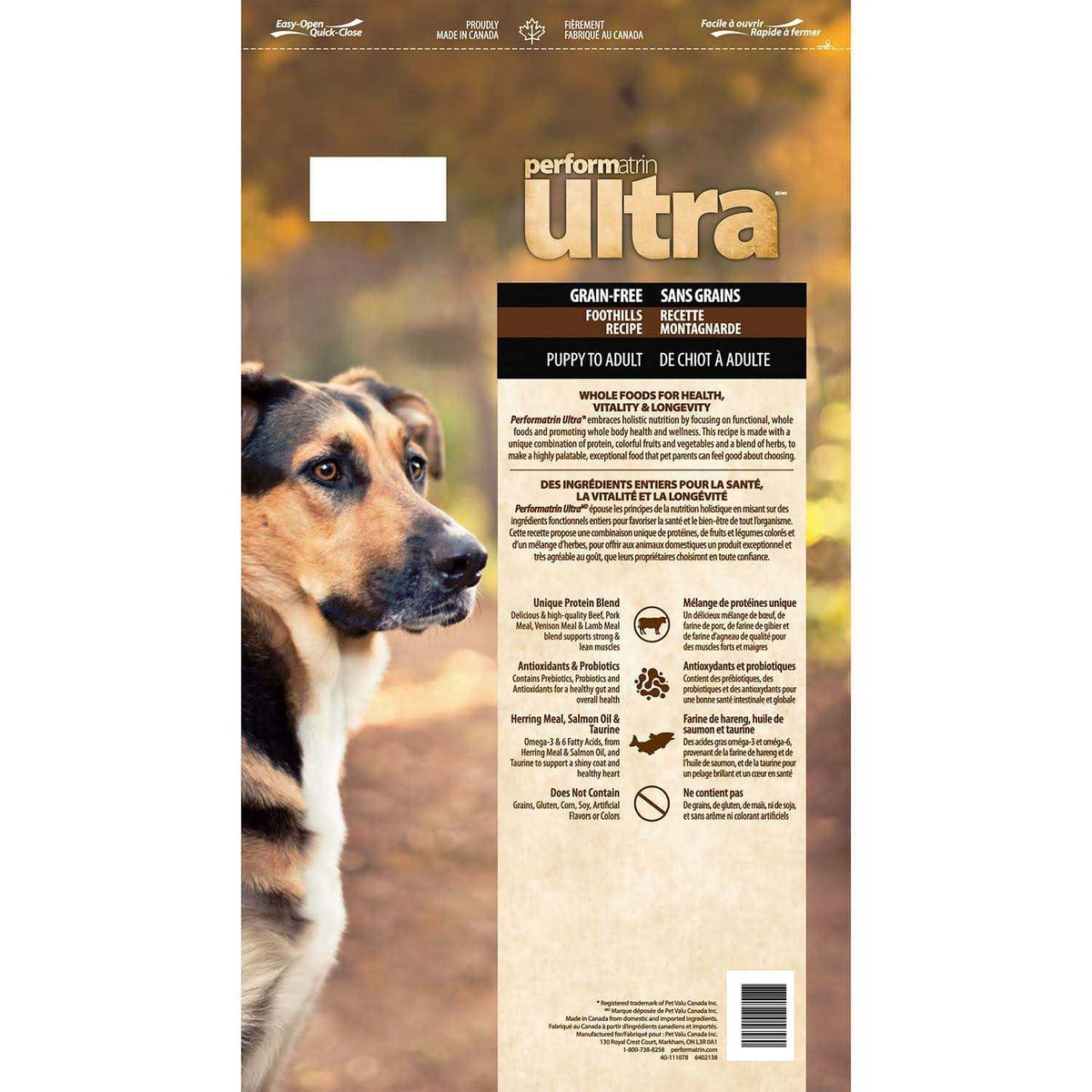 Grain Free Dry Dog Food K301