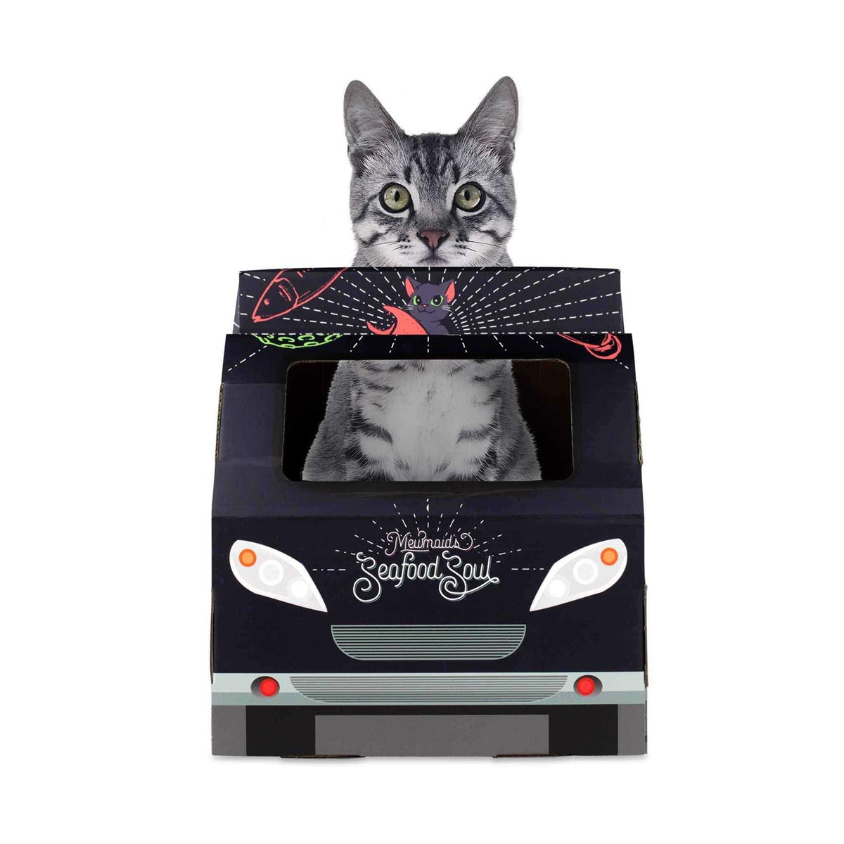 Seafood Truck Scratcher Toy J289