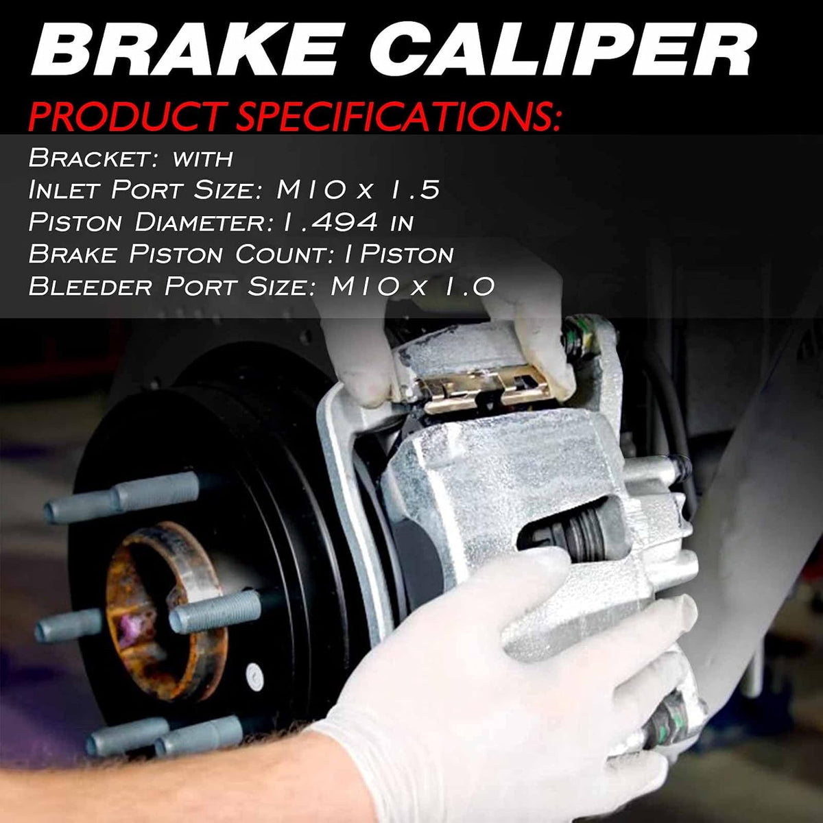 Rear Driver Side Brake Caliper Assembly B5302