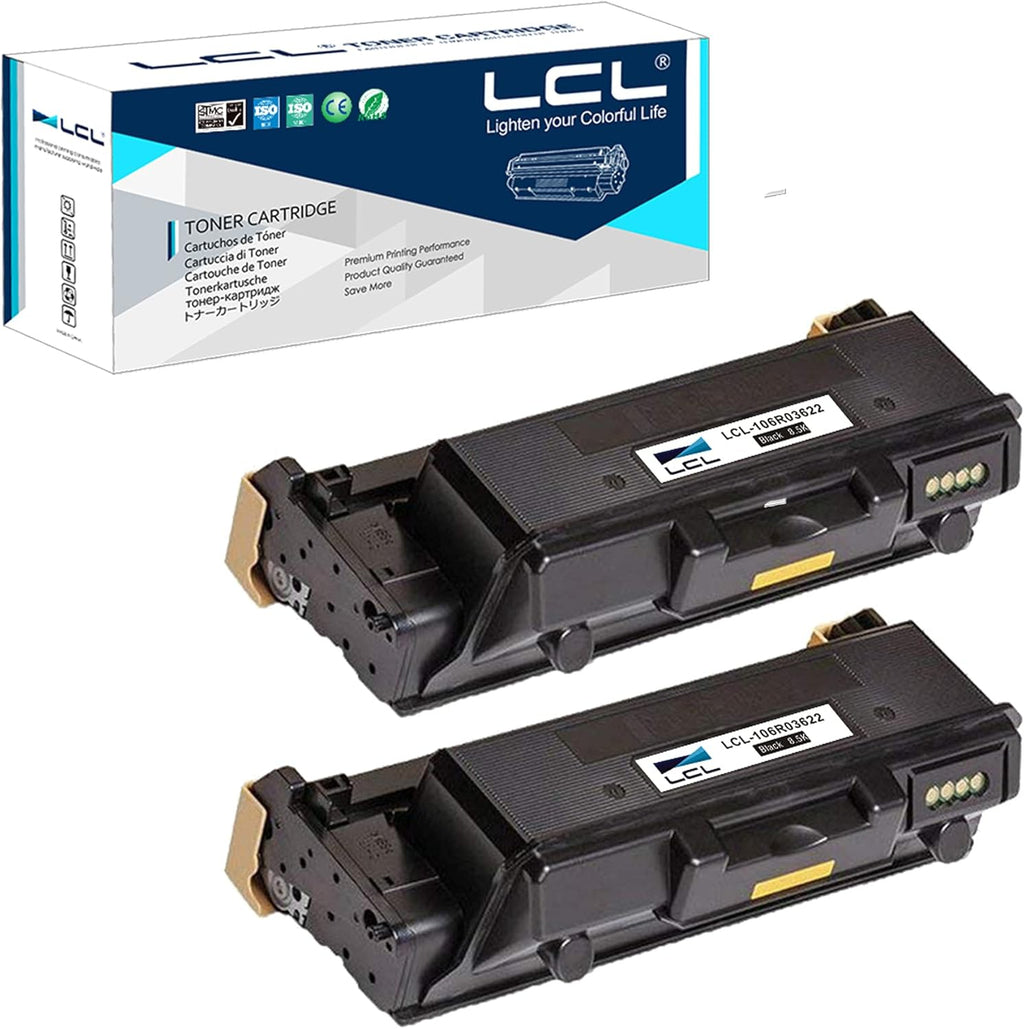 Compatible Toner Cartridge Replacement 2-Pack Black I71439