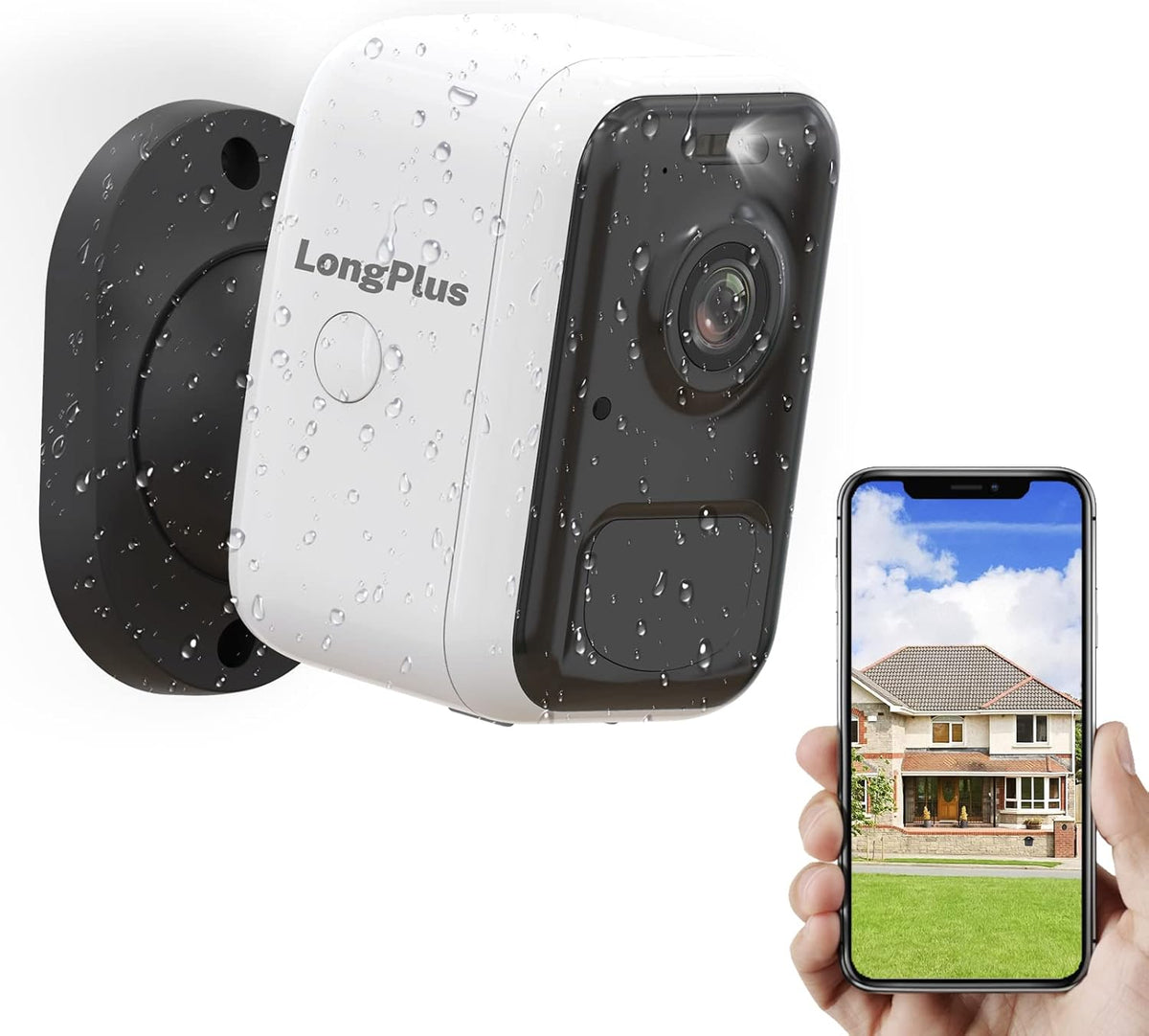 Battery Powered WiFi Security Camera with Night Vision Y229