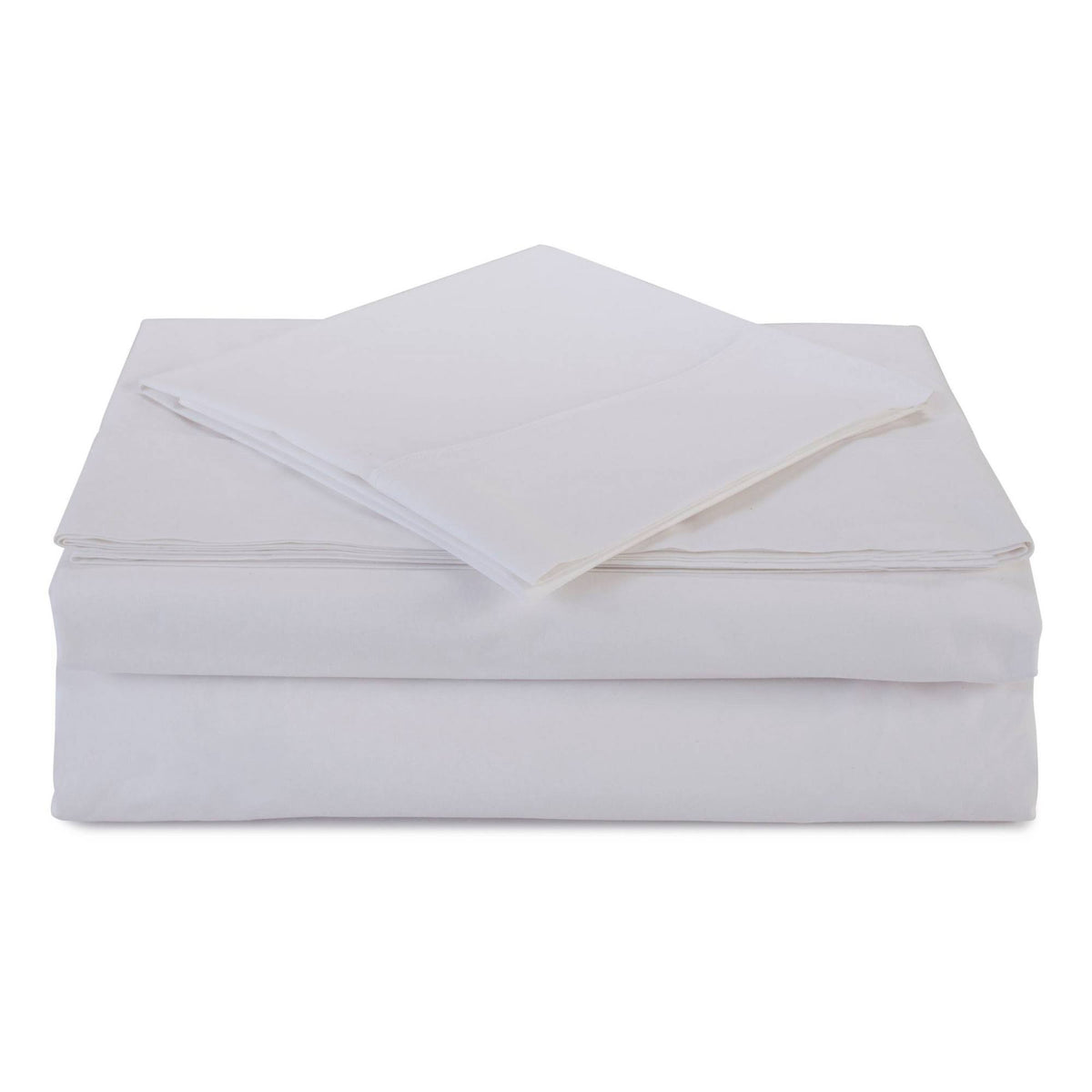 White Percale Full Sheet Set N278575