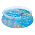 Transparent 8 ft 3D Above Ground Ring Pool N123