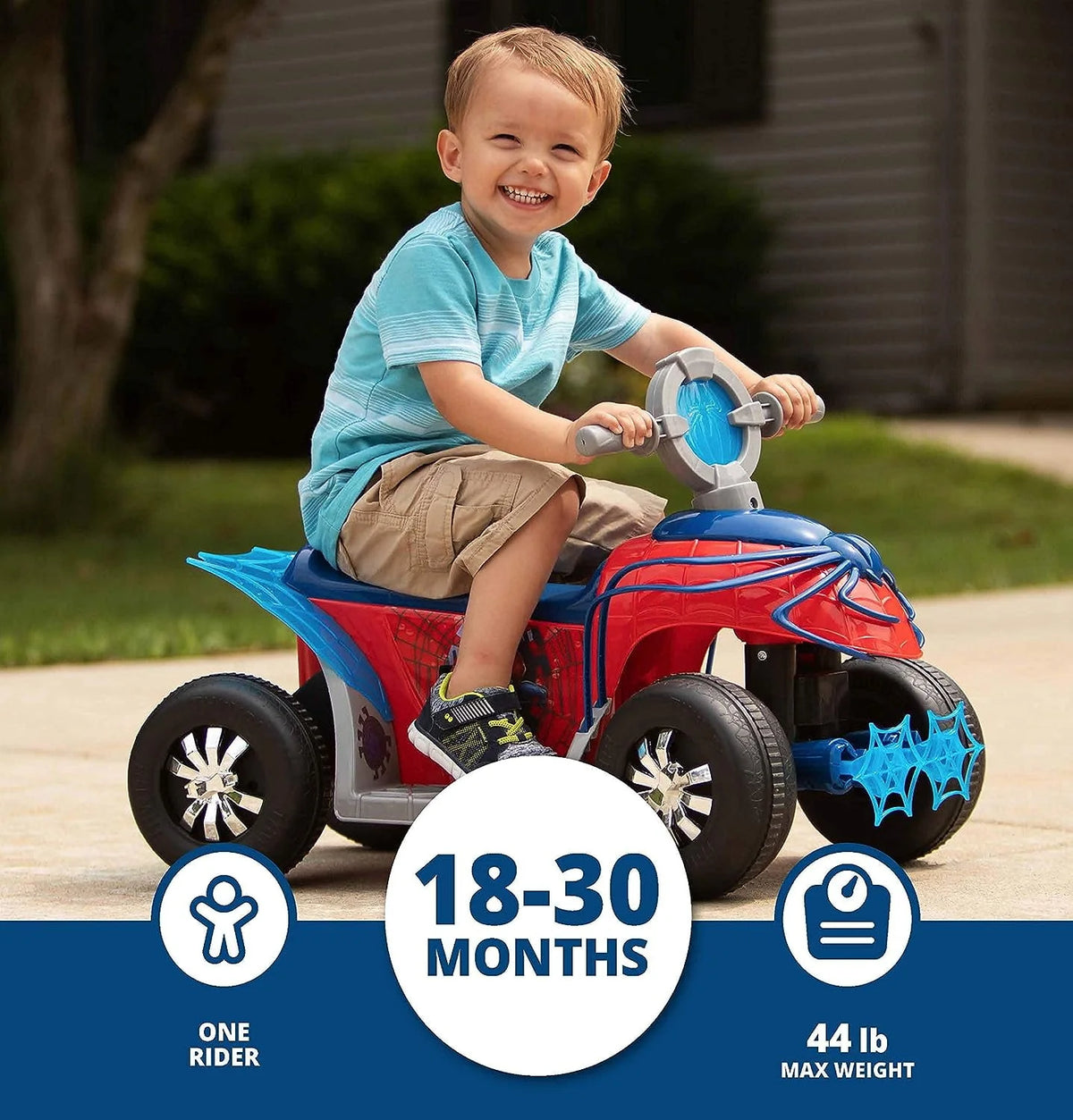 6V Battery Powered Toddler Quad Ride-On L8371
