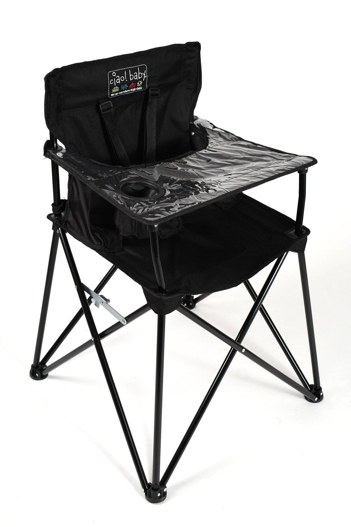 Black Portable High Chair Y4342