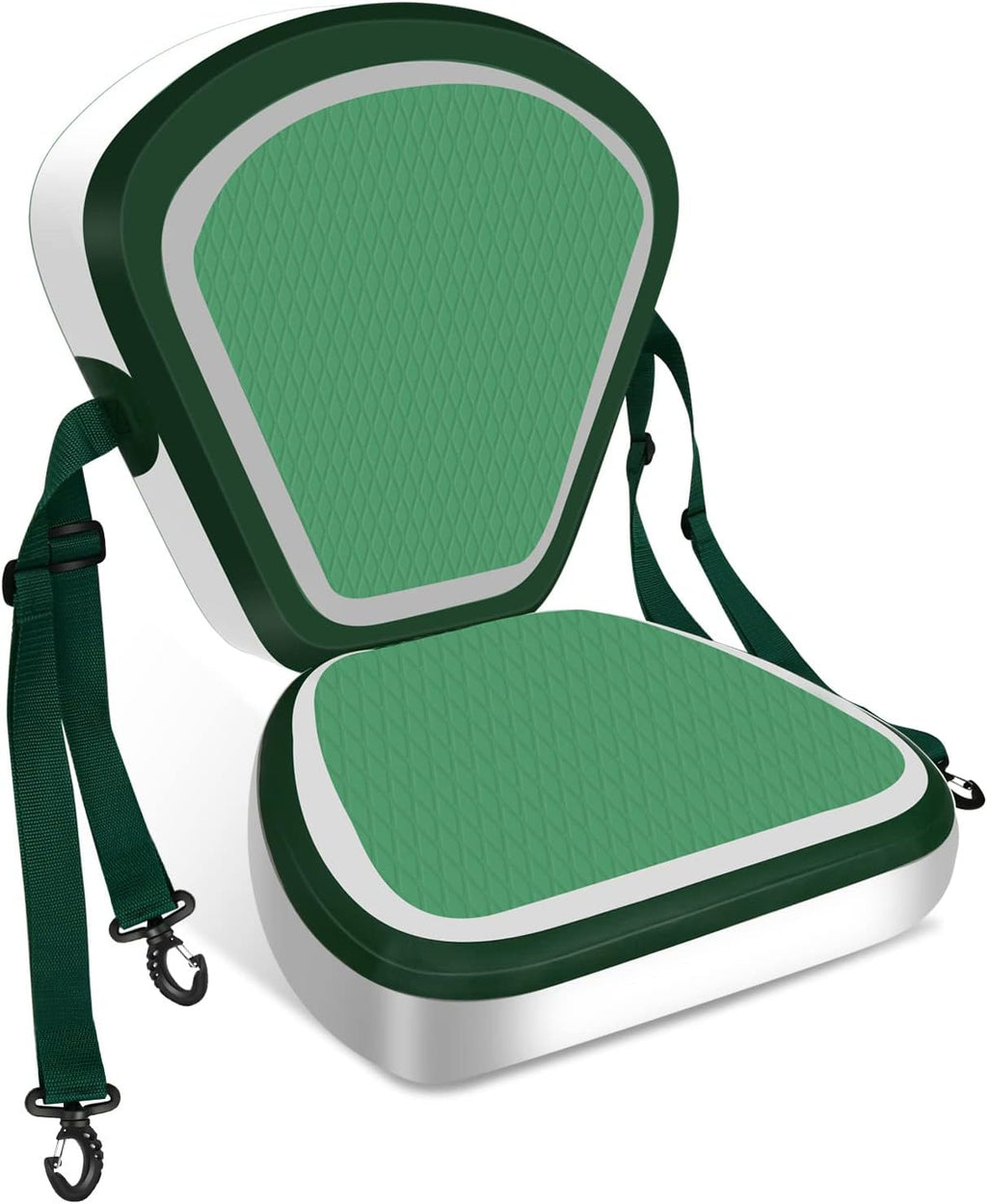 Kayak Seat, Inflatable Detachable SUP Seat with Adjustable Straps, Pack of 2 X4682