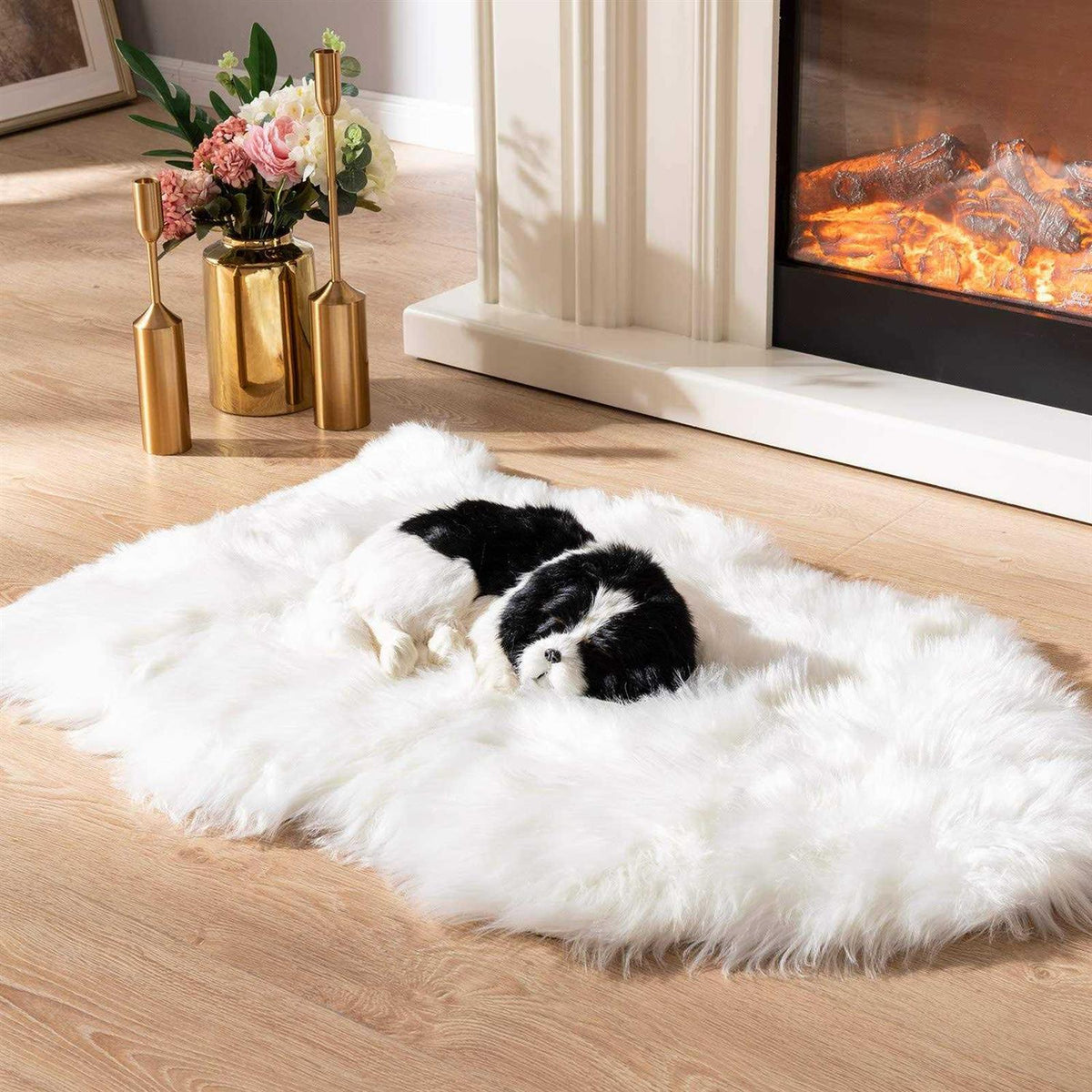 Soft Faux Fur Pet Bed Mat Q1146