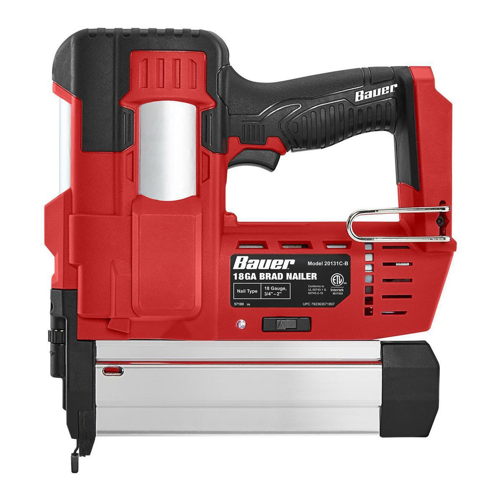 20V Cordless 18 Gauge Brad Nailer V80778