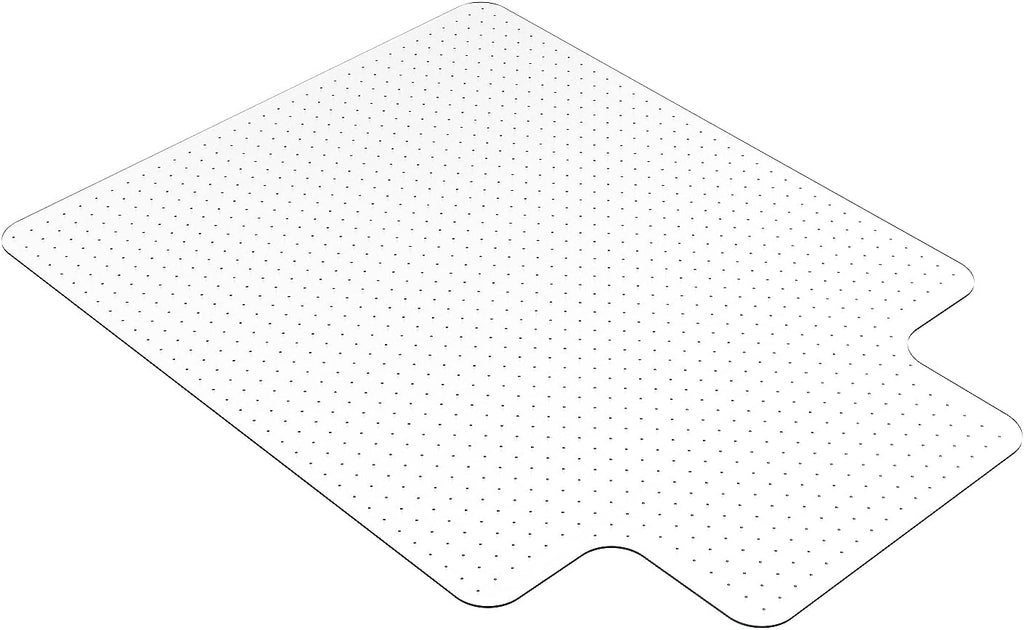 Studded Chair Mat, 53 x 45 Transparent K8894