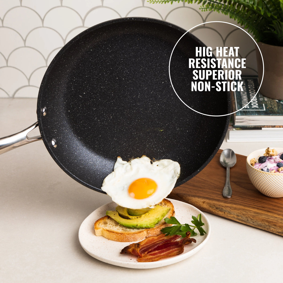 22 Pcs Nonstick Cookware and Bakeware Set W411076