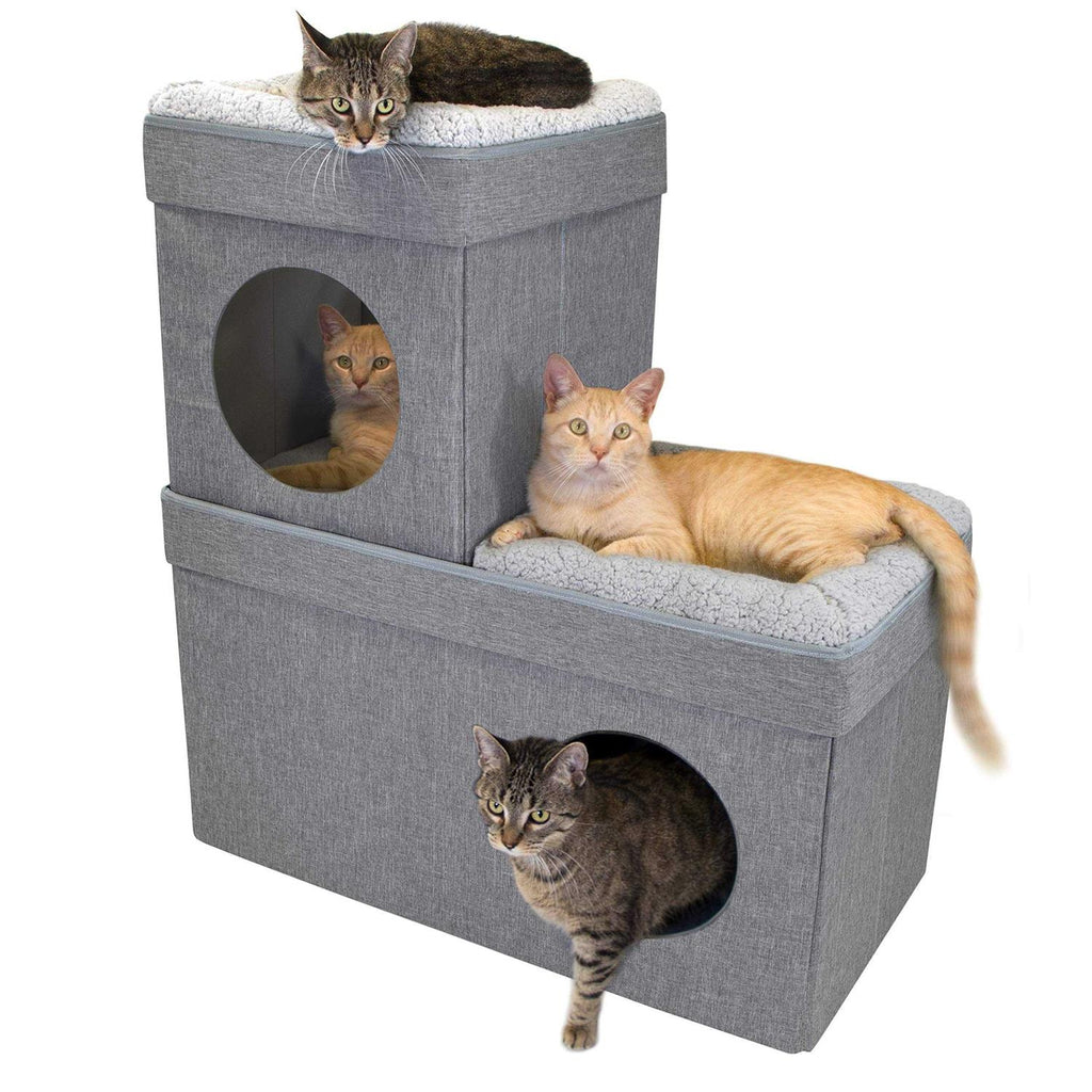 Stackable Cat Condo F387