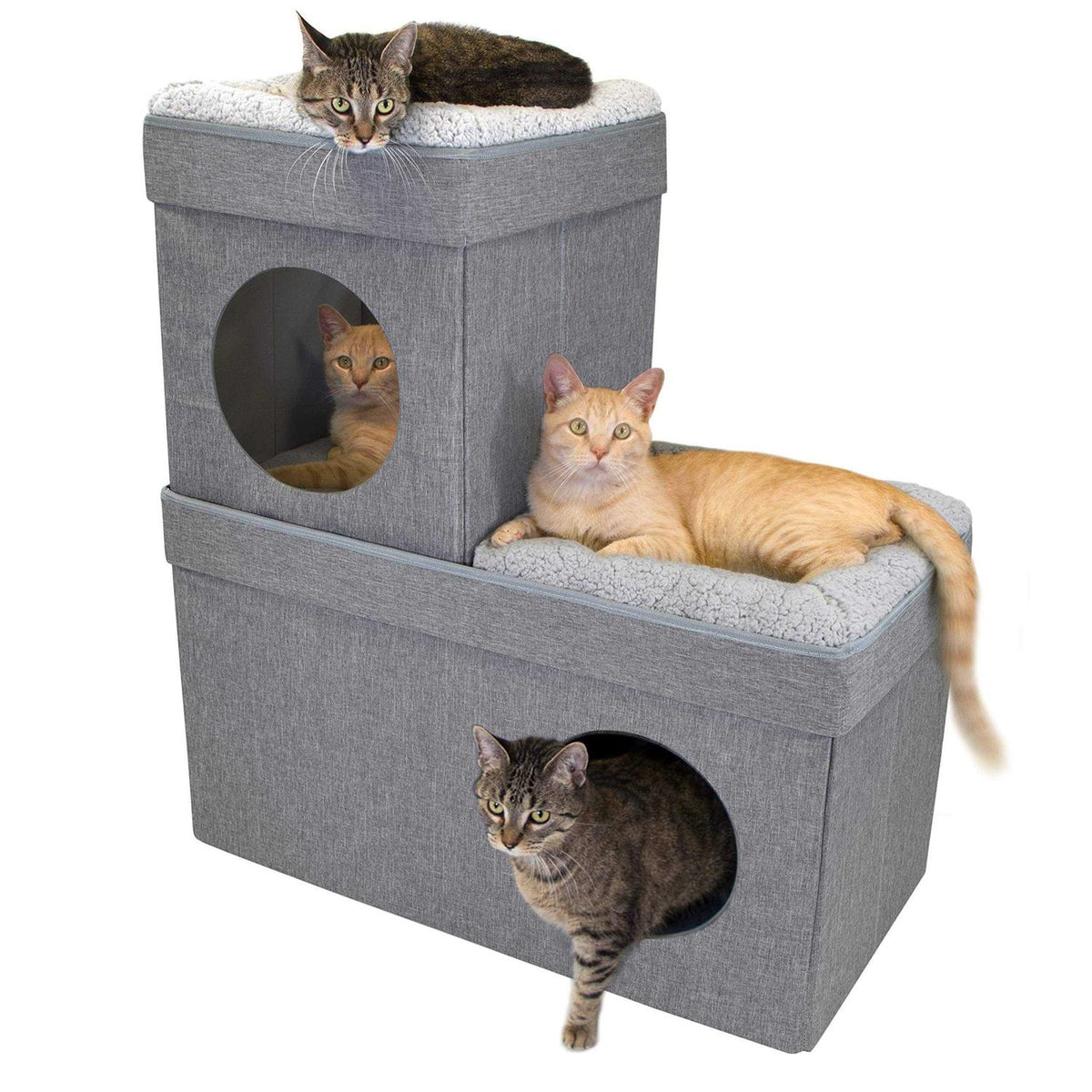 Stackable Cat Condo F387