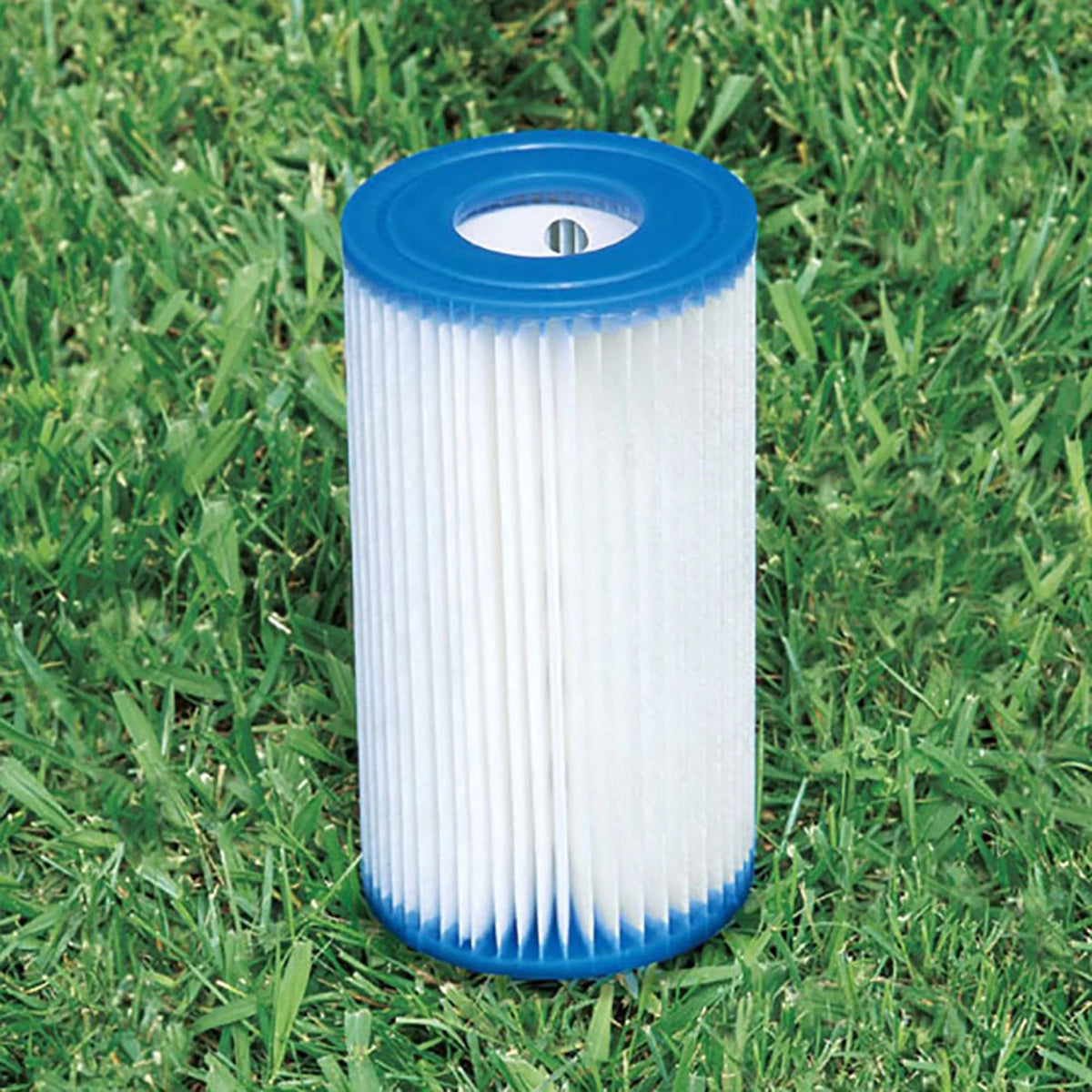 12' x 30 Round Metal Frame Swimming Pool with Filter Pump J384480