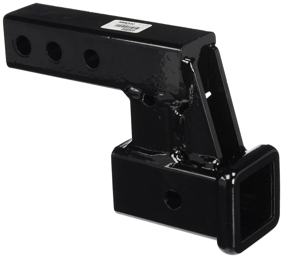 Receiver Hitch Extension with 4" Drop/Rise Black C972
