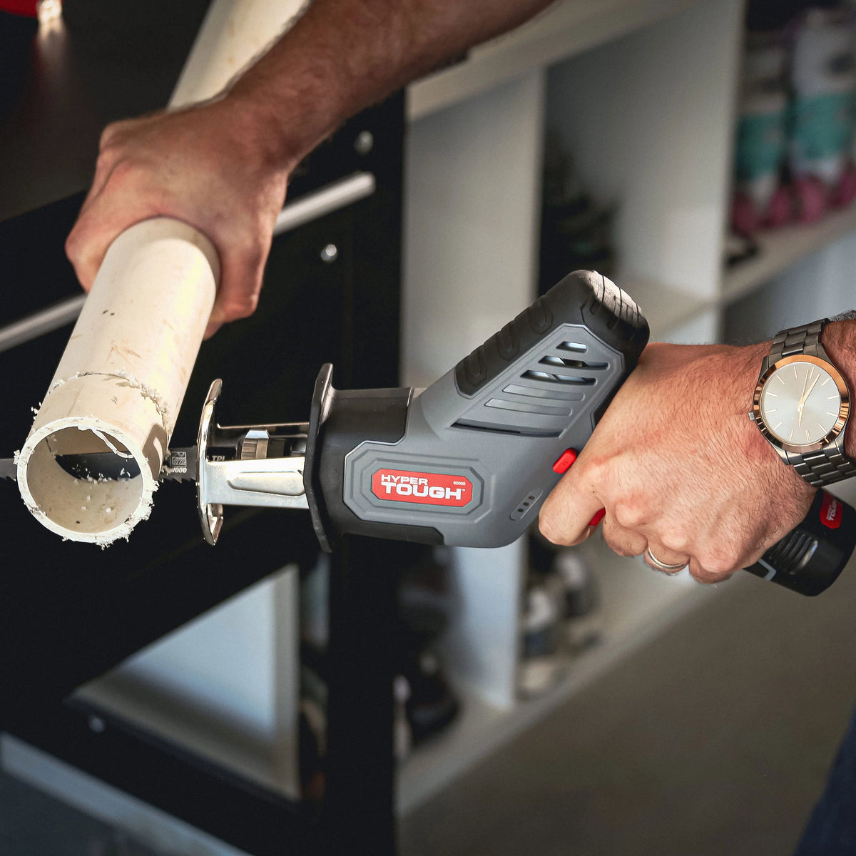 12V Max Lithium-Ion Compact Reciprocating Saw with Battery and Charger P711628