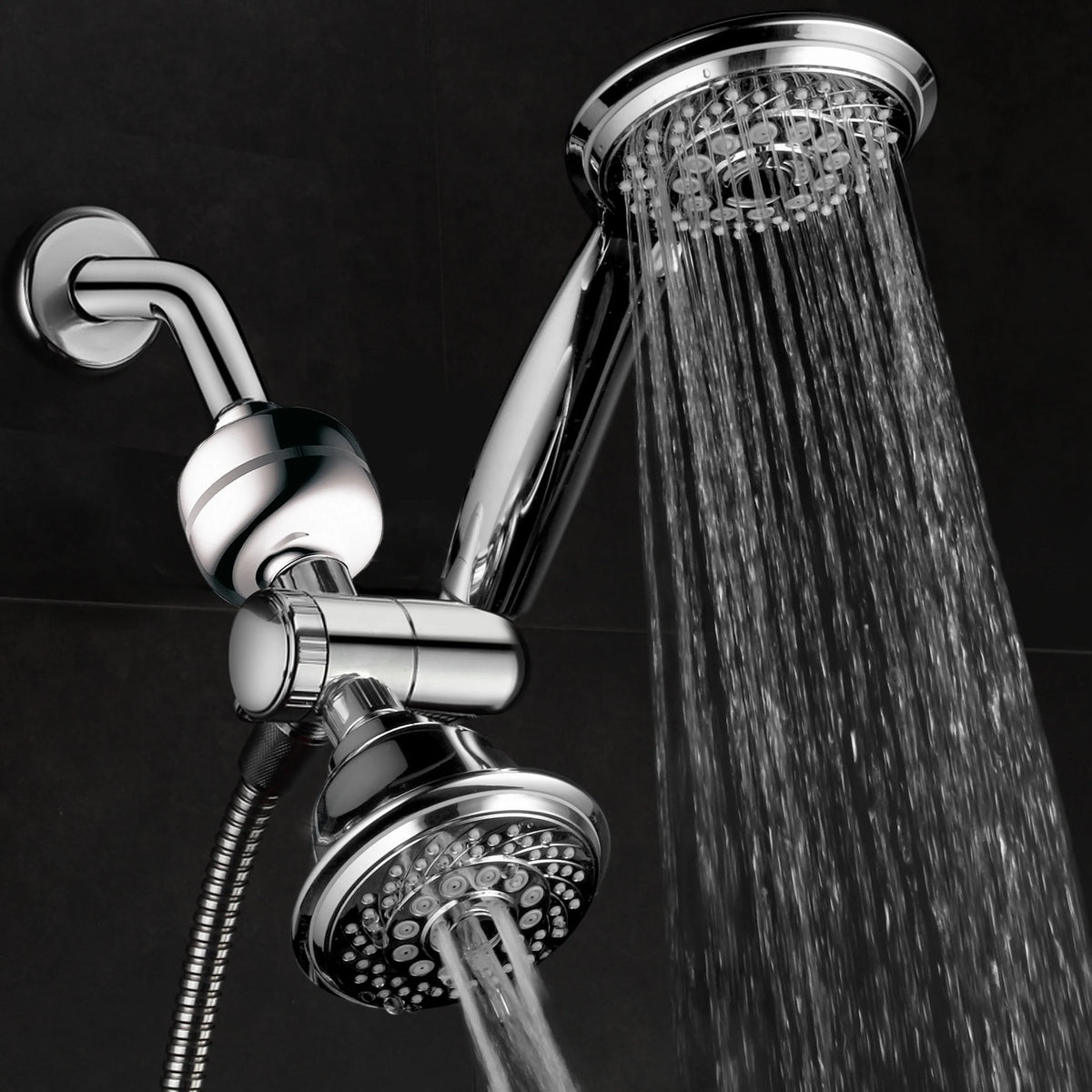 3-Way Shower Combo with Handheld Chrome C223553
