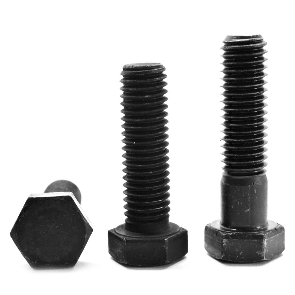 1/4x22-20 x 3 3/4x22 Grade 5 Hex Cap Screw Black Oxide X3617