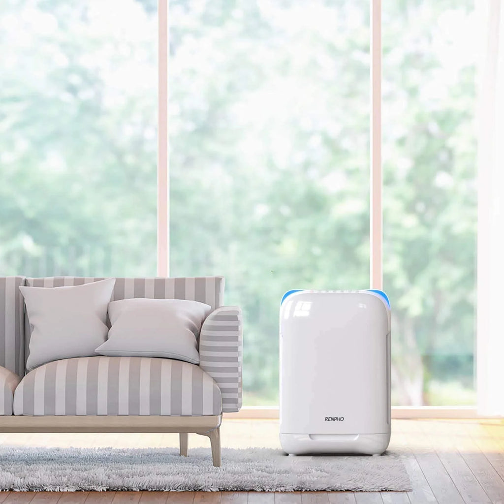 Smart Wi-Fi Air Purifier with H13 True HEPA Filter, White C48803