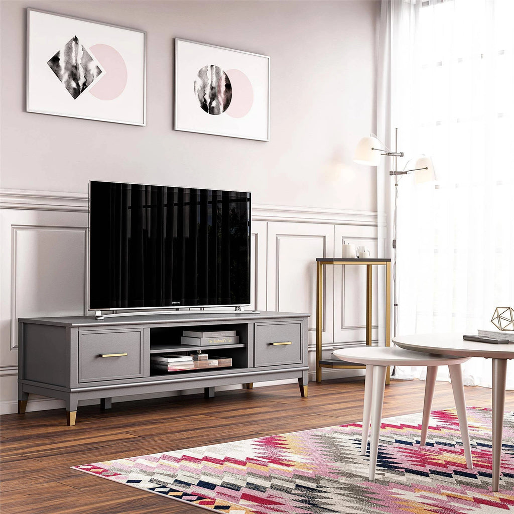 Gray End Table Set F439
