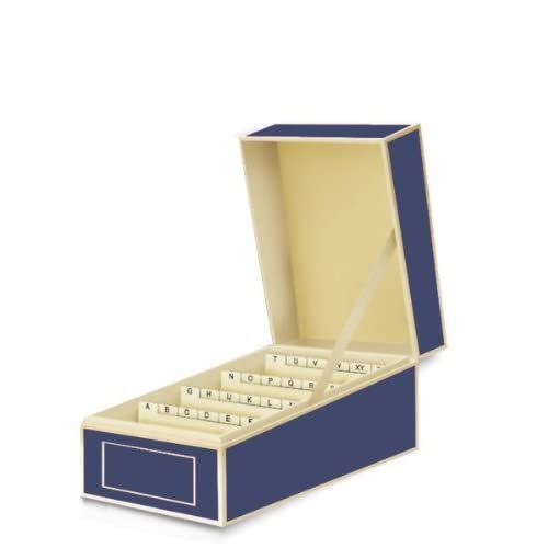 Business Card File Box with A to Z Dividers K167549