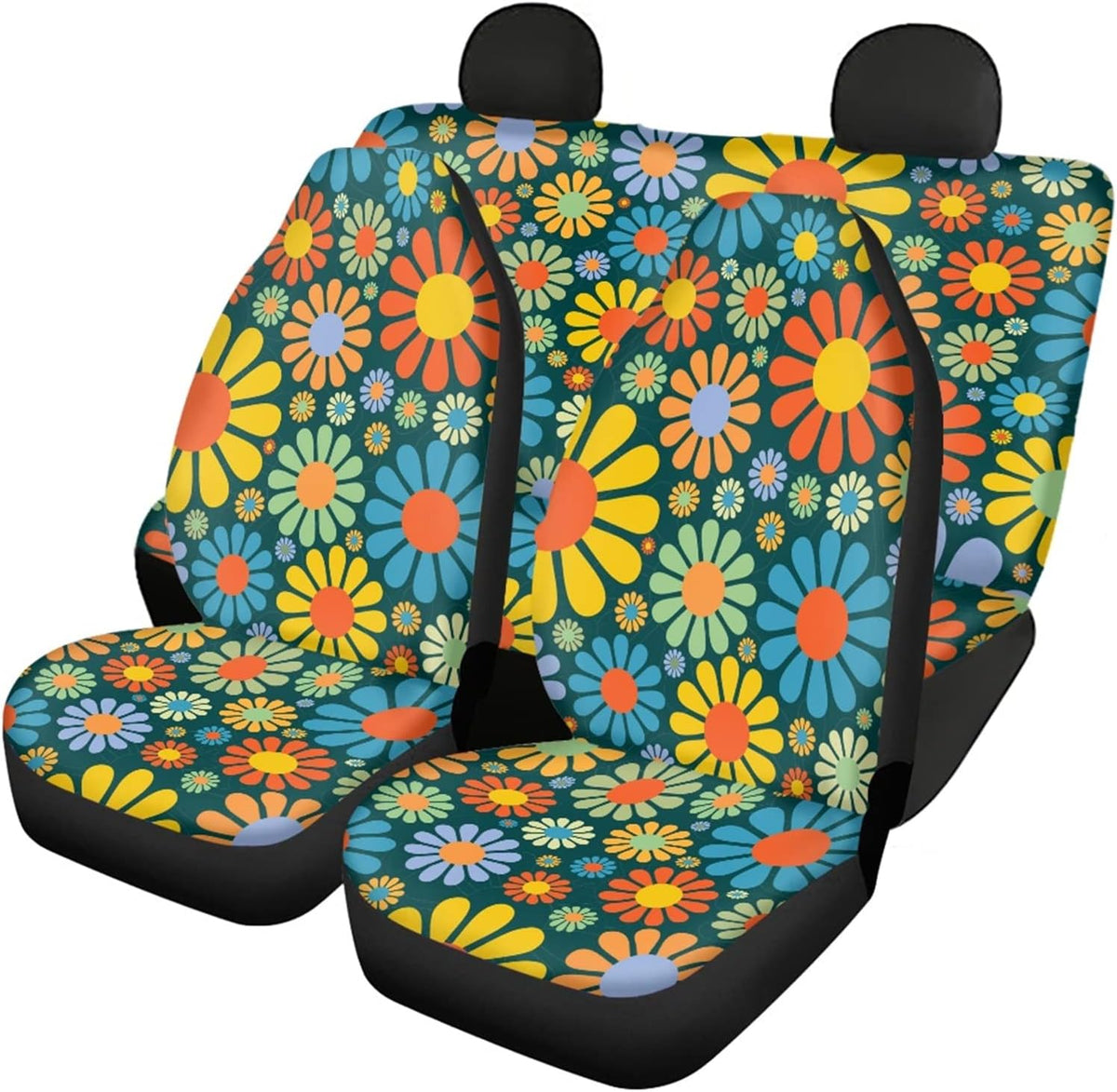 Universal Front Rear Bench Bucket Seat Cover J85945
