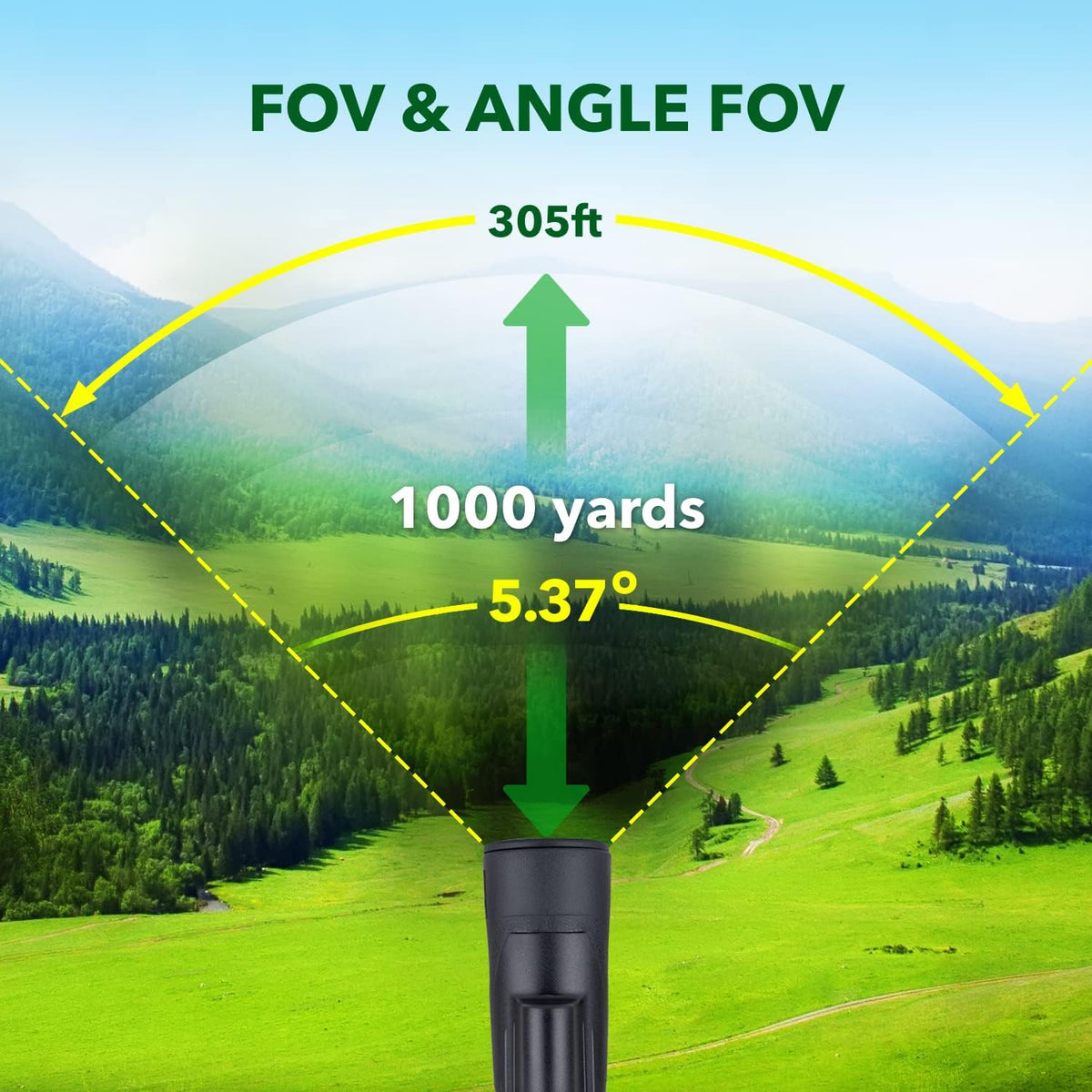 10X42 Waterproof Monocular Telescope with Tripod L9066