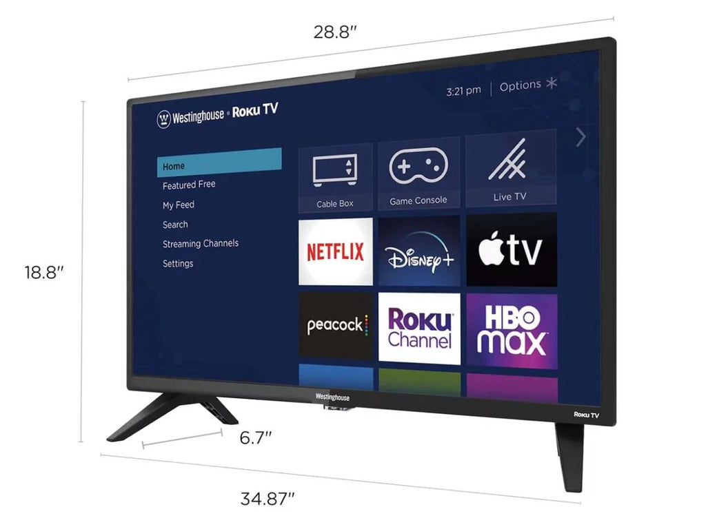 Westinghouse 32″ 720P HD Smart Roku TV U868077