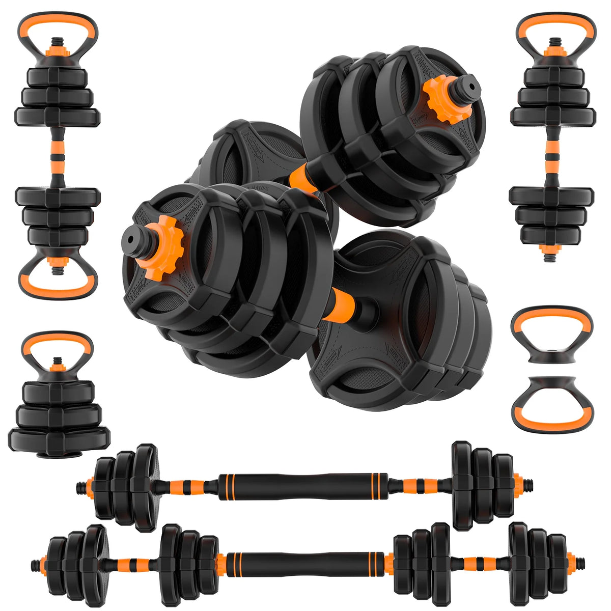 Adjustable Weight Dumbbell Set 4 in 1 B656