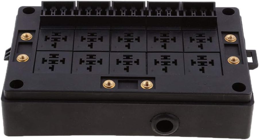 18-way Blade Fuse Holder + 10-way Relay Socket Box O32198