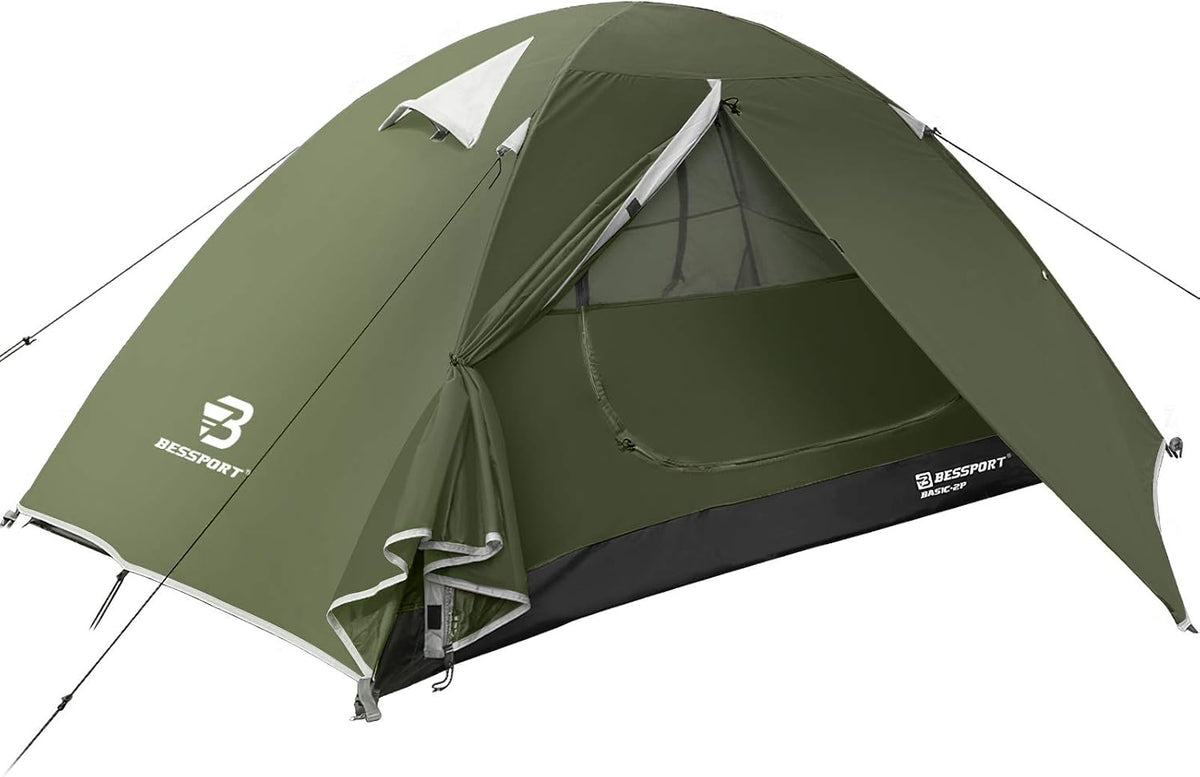 Camping Tent 1 2 3 Person Waterproof Two Doors Lightweight G868