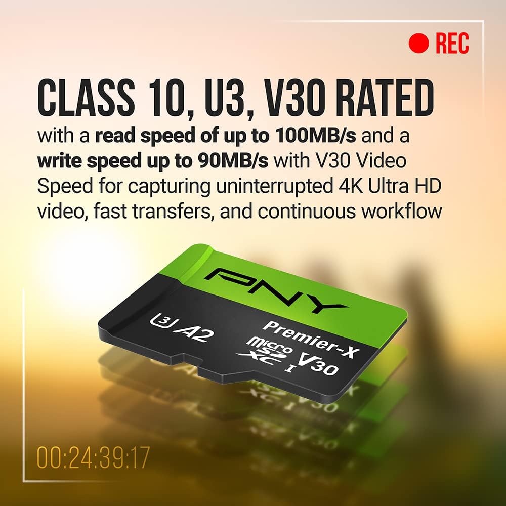 512GB Class 10 U3 V30 microSDXC Flash Memory Card C6696