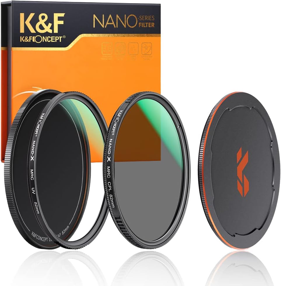 72mm Circular Polarizer & UV Protection Filter Kit (2 pcs) M104
