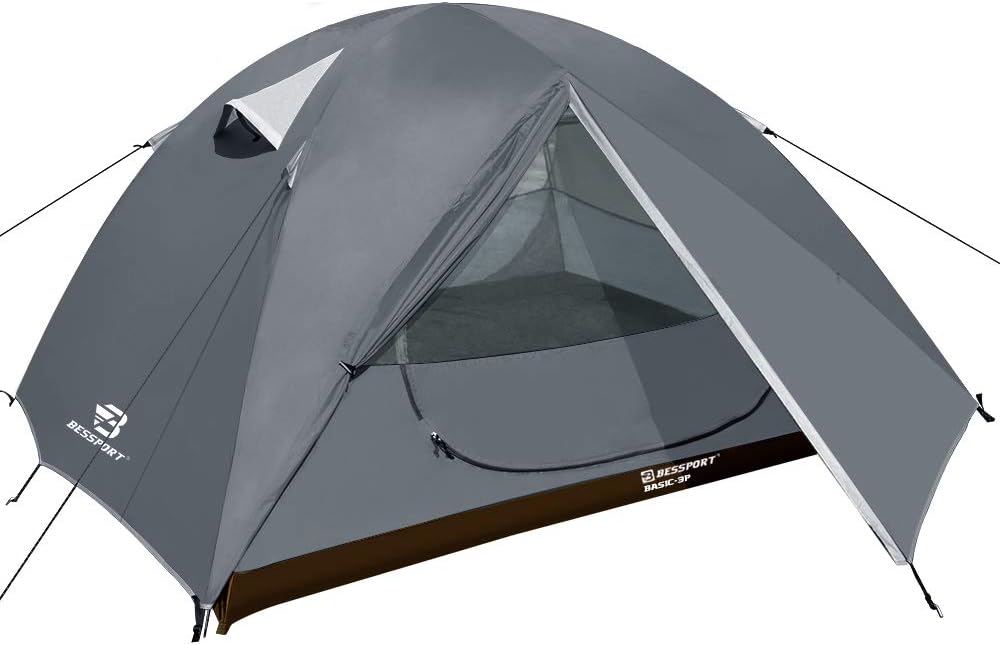 Camping Tent 1 2 3 Person Waterproof Two Doors Lightweight G868