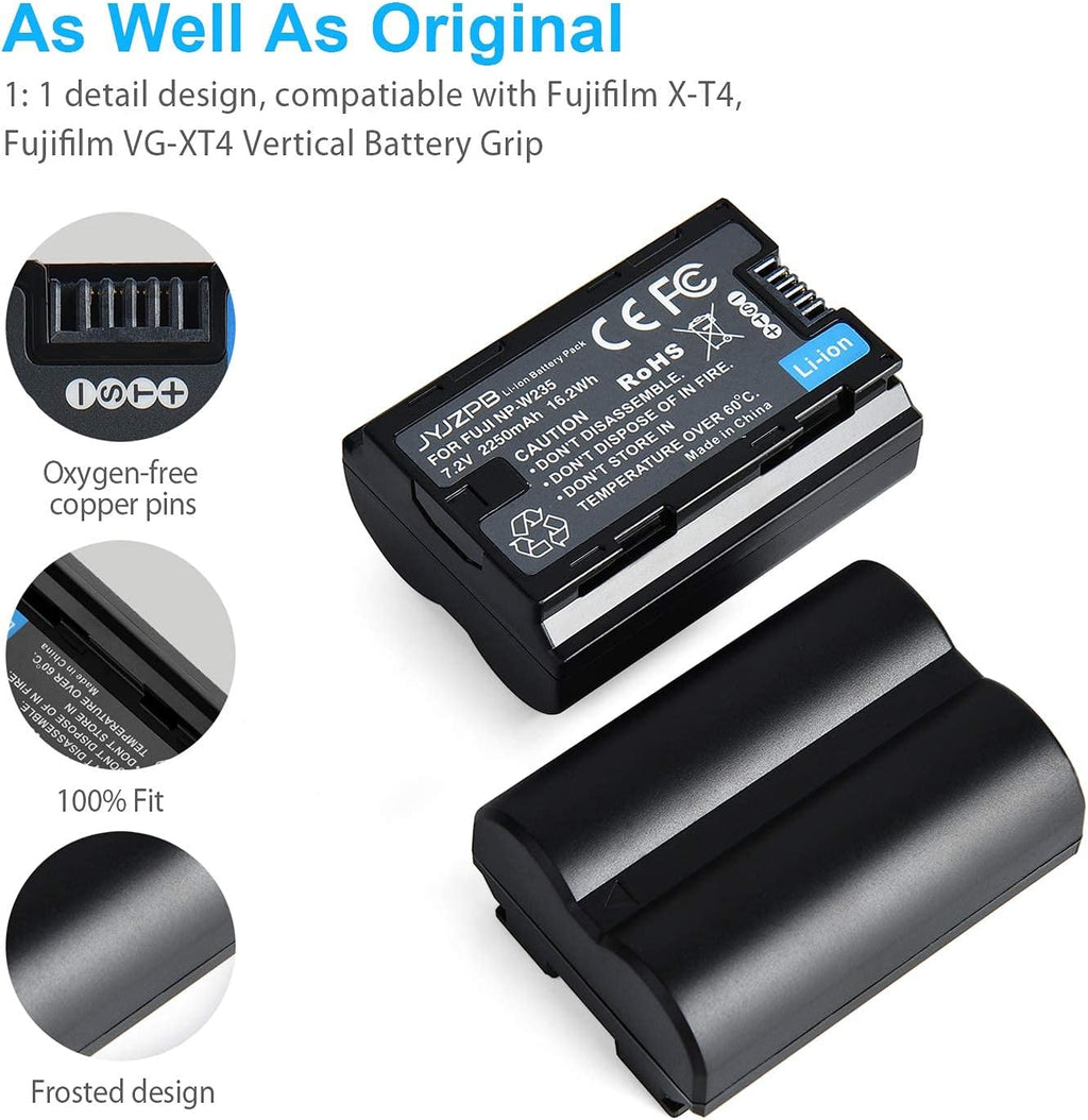 Rechargeable Li-Ion Camera Battery 2-Pack with Battery Charger T32210