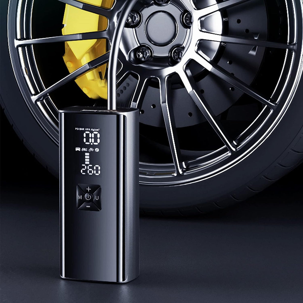 Cordless 150 PSI Rechargeable Portable Air Compressor Tire Pump K28443