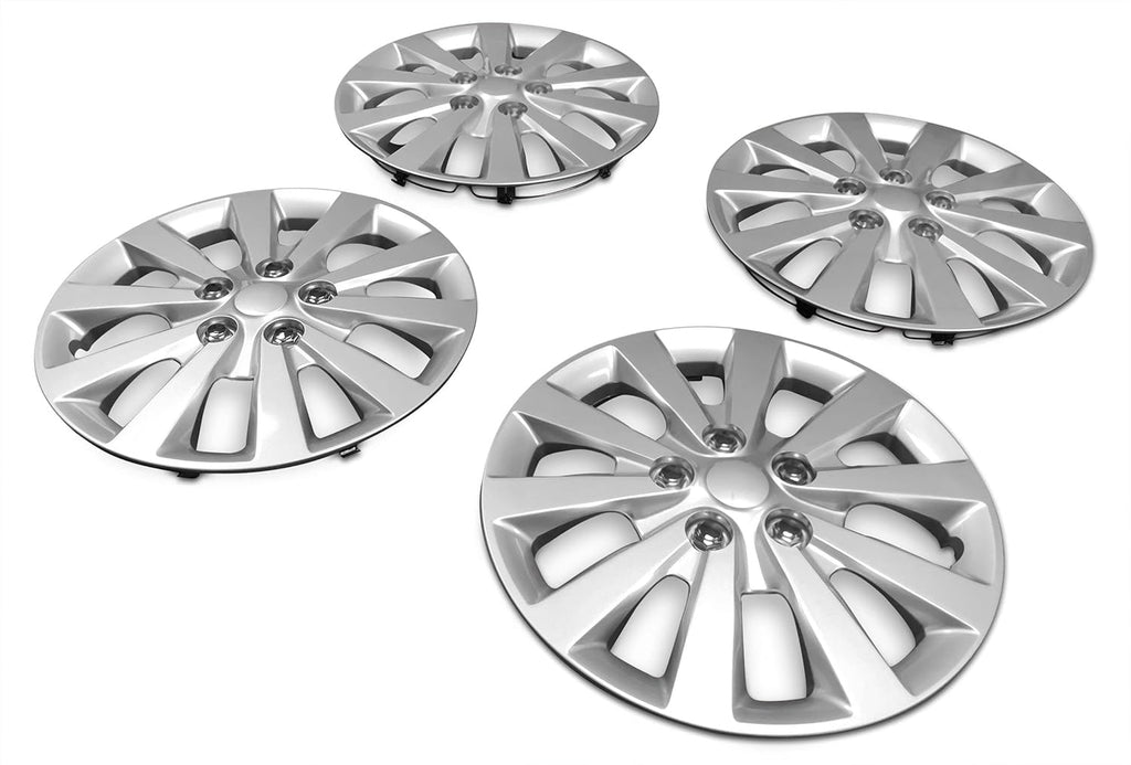 16 inch Silver Hubcap Set of 4 D8912