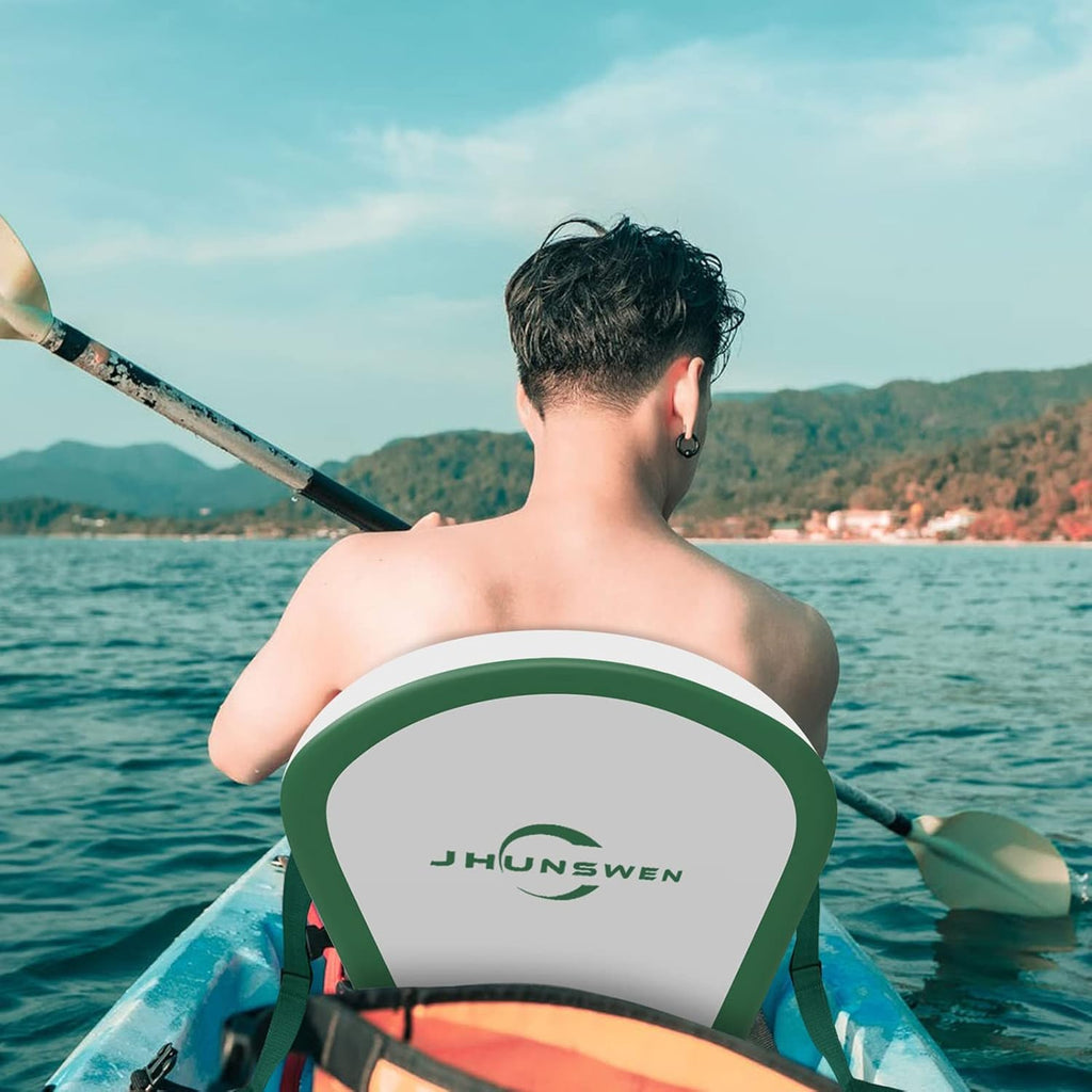 Kayak Seat, Inflatable Detachable SUP Seat with Adjustable Straps, Pack of 2 X4682