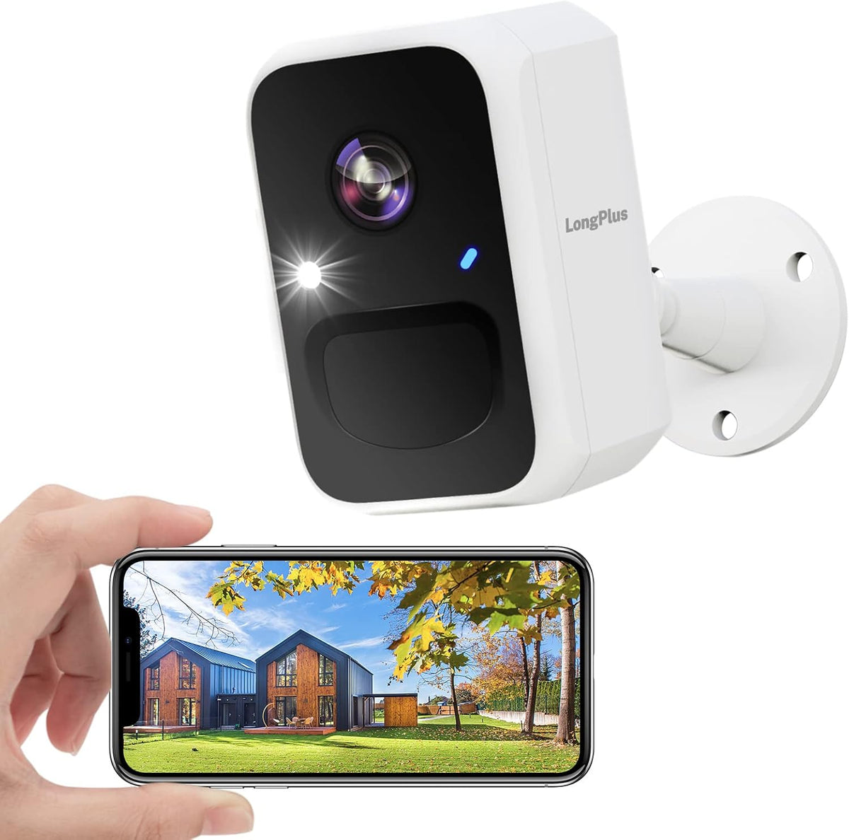 Battery Powered WiFi Security Camera with Night Vision Y229