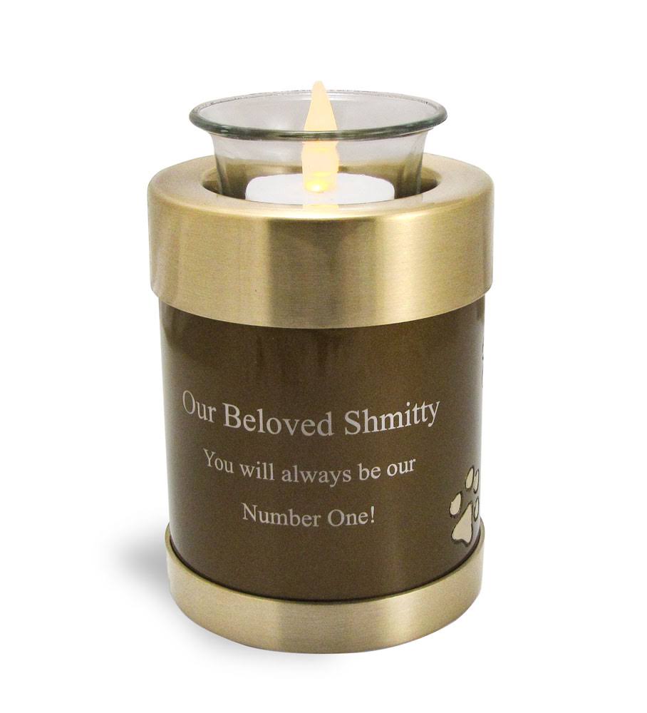 Bronze Tealight Candle Urn A519394