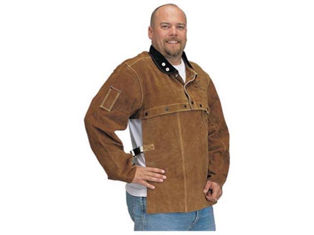 Cowhide Welding Cape Sleeve with Bib Combo X51110