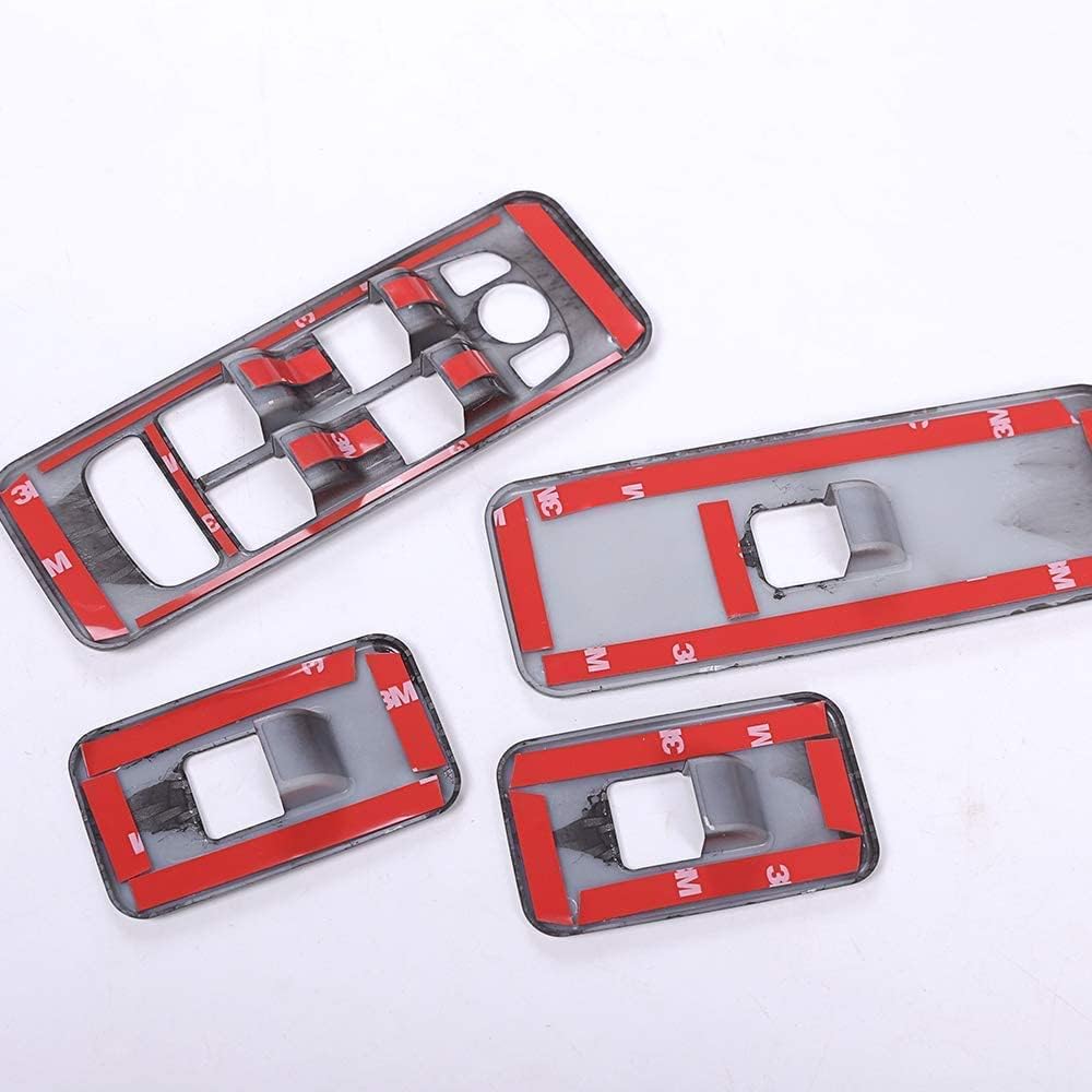 ABS Chrome Window Lift Button Frame Trim Pack of 2 H3172